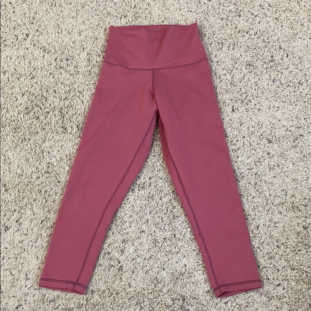 DYI tights in dusty rose